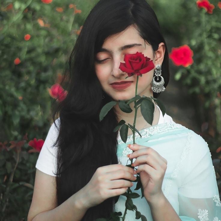 Portrait of Nova, group coordinator and fusion cooking expert